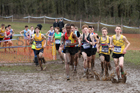 Boys under-15s 2018 British Inter Counties Cross Country Champs., Prestwold Hall, Loughborough. Photo: David T. Hewitson/Sports for All Pics